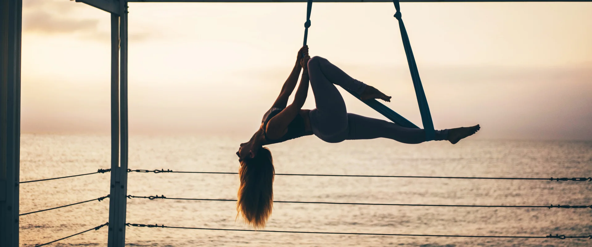 low angle view silhouette woman walking beach
